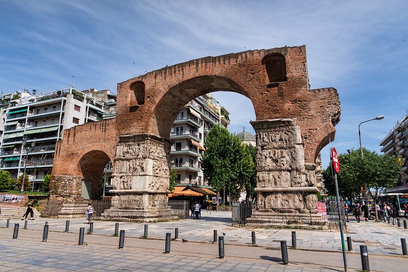 obluk arch of galerius thessaloniki