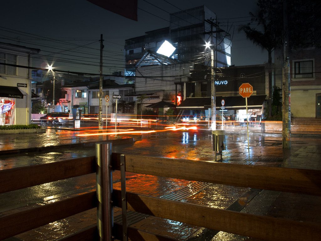 Zona Rosa, Bogota, Kolumbia.