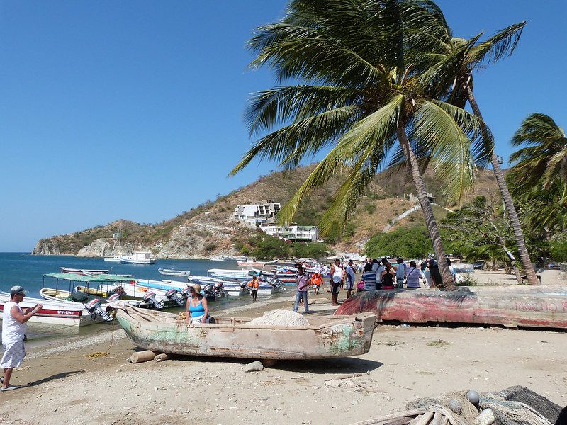 Playa Grande, Taganga.