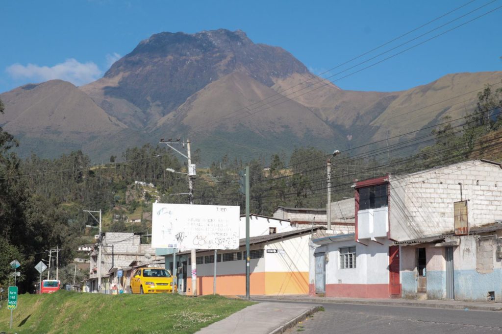 Vulkány tvoria v Ekvádore veľkú časť krajiny. 