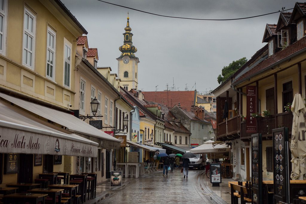 Najživšia ulička v Záhrebe, Ulica Ivana Tkalčića.