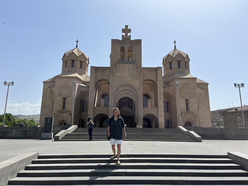 Kostol Saint Gregory The Illuminator Cathedral v Jerevane.