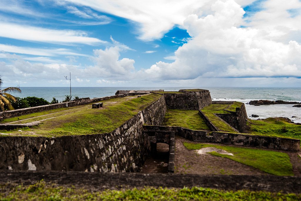 Pevnosť Galle na pobreží Sri Lanky nechali postaviť Holanďania. 