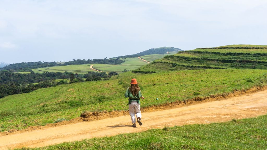 Moon Plains ako jedna z vecí, čo vidieť v Nuwara Eliya.