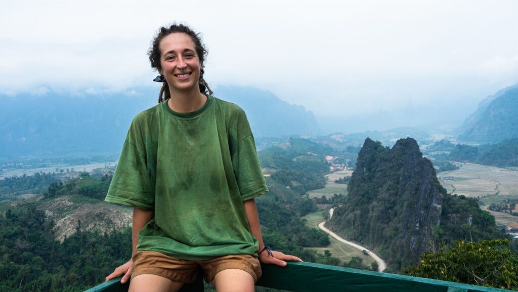 Viewpoint Nam Xay, Vang Vieng, Laos.