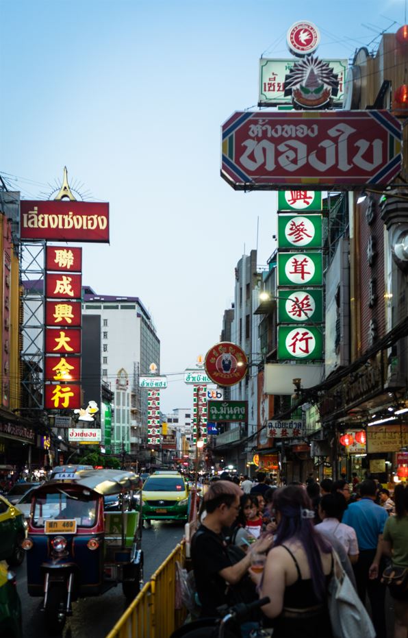 China town je jedna z najlepších vecí, čo vidieť v Bangkoku.