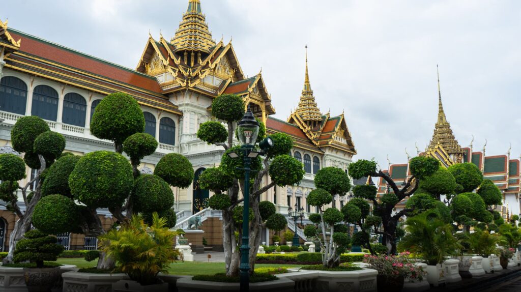 Kráľovský palác v Bangkoku.