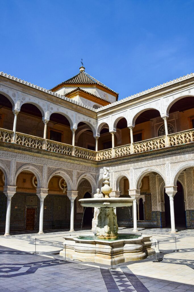 Čo vidieť v Seville – 19 vecí v najkrajšom meste Španielska 20 Dom Pontského Piláta, Casa de Pilatos v Seville.