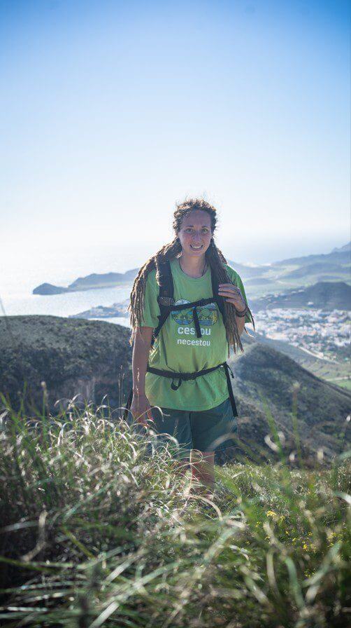 Túra na El Fraile, najvyšší vrch Sierra de Cabo de Gata v Španielsku.