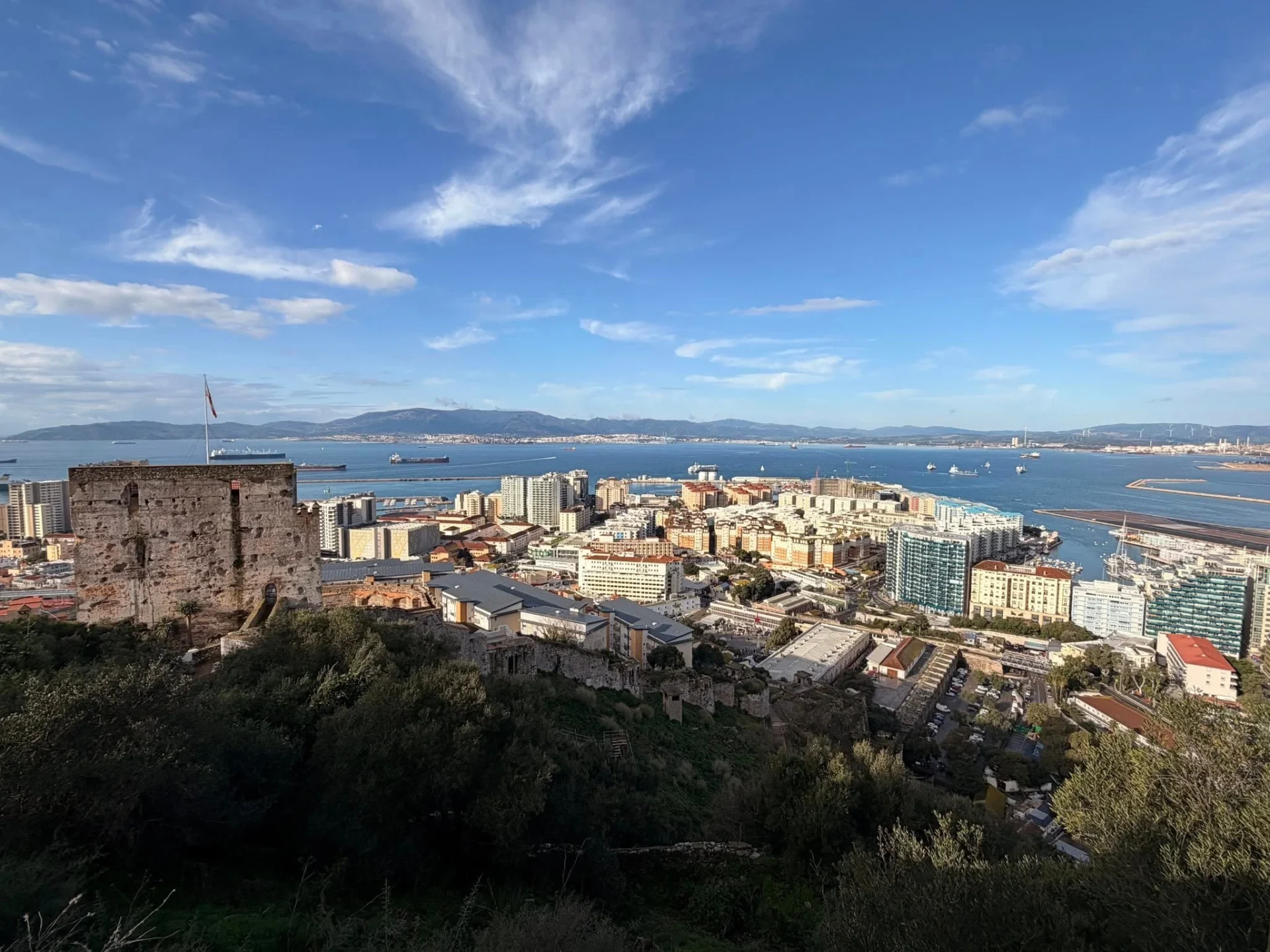 Gibraltár: 21 vecí, čo vidieť za jeden deň 24 Veža úcty starého maurského hradu v Gibraltári.