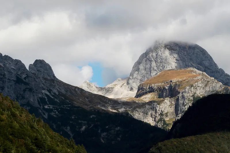 Bovec - 13 vecí, čo zažiť v doline Soče 9 Mangart ako 3. najvyšší vrch Slovinska neďaleko Bovca.